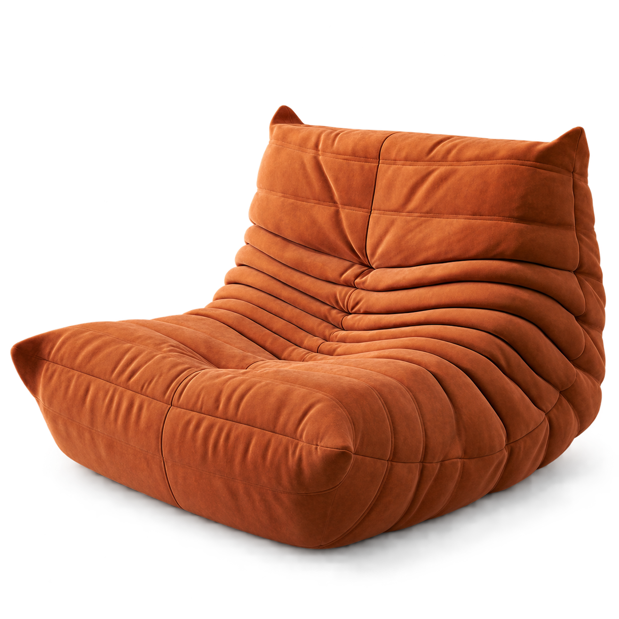 Caterpillar Fabric Lounge Chair