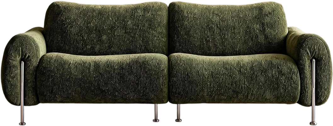 JUXMQ1214 Olive Chenille Sofa original product view