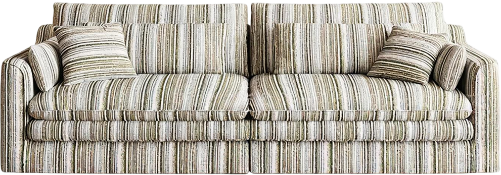 JULX3030 Striped Loop-Yarn Sofa product view