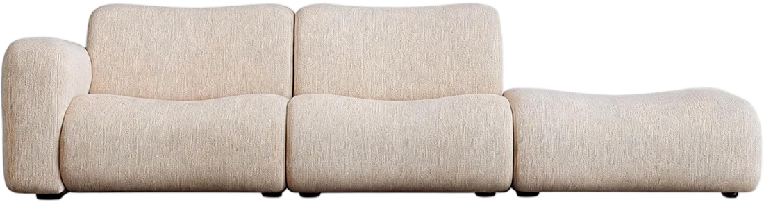 JULX3038 Modular Chenille Sofa product view