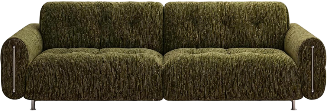 JUXMQ1195 Olive Chenille Sofa product view