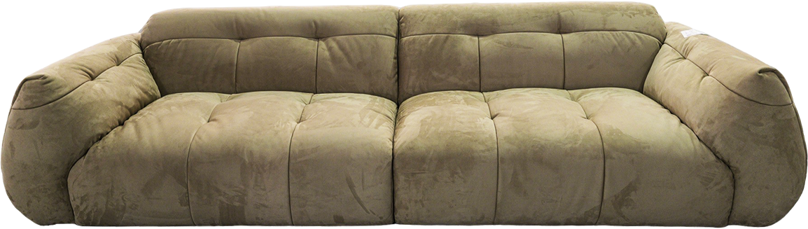 JUDM008 Sculpted Chenille Sofa product view