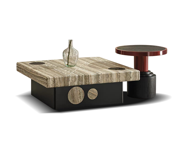 JUBY481 Textured Coffee Table Combination