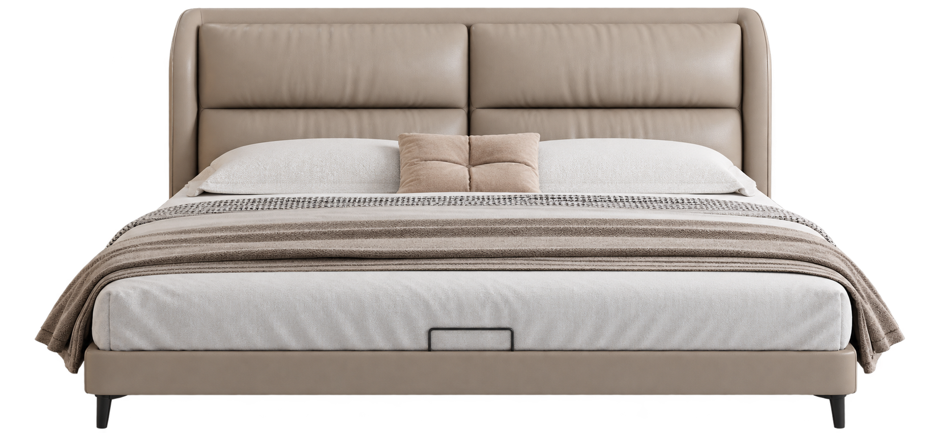 JUJM724A Bordered Leather Bed product view
